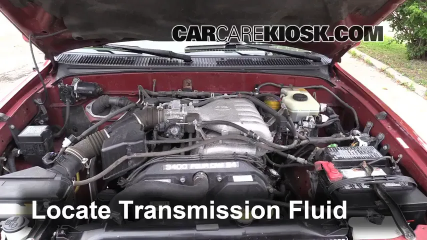 2002 Toyota 4Runner SR5 3.4L V6 Transmission Fluid Check Fluid Level